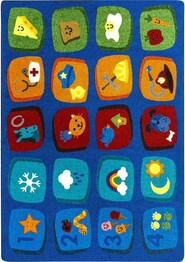 Joy Carpets Kid Essentials Discovery Blocks Multi